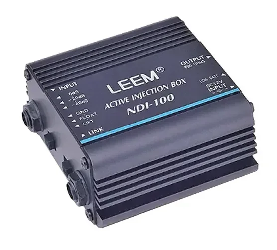 Leem DI100 Active Direct Box with Switchable Pad and Ground Lift