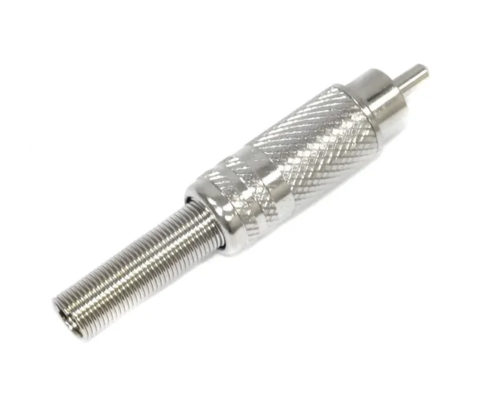 Leem Metal RCA Plug – 1pk