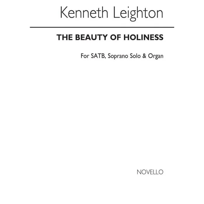 Leighton, Kenneth – The Beauty Of Holiness (Festival Anthem)