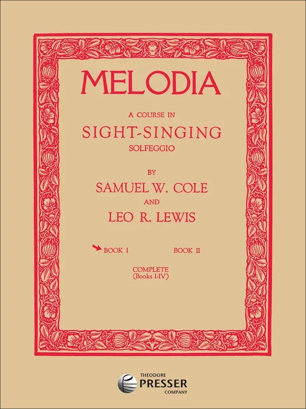 Lewis: Melodia – Book 1
