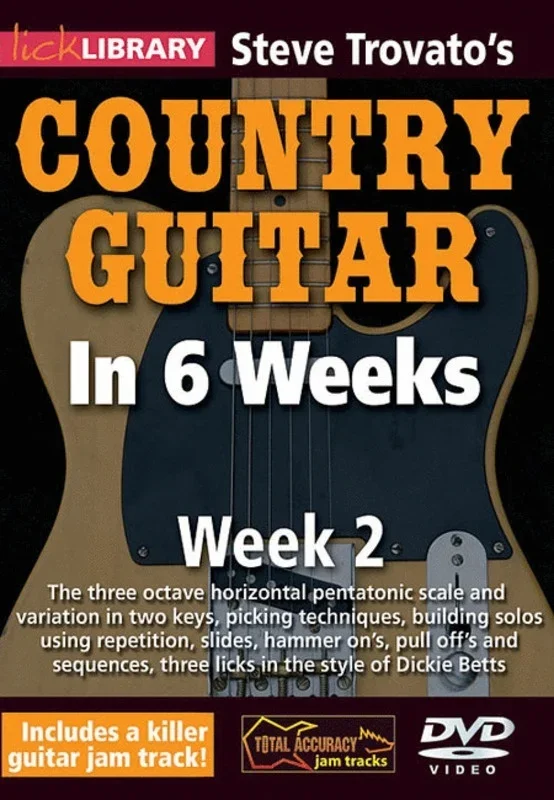 Lick Library Steve Trovatos Country Guitar 6Wks-Wk2
