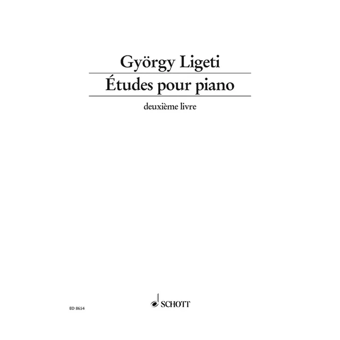 Ligeti, György – Études pour piano Vol. 2