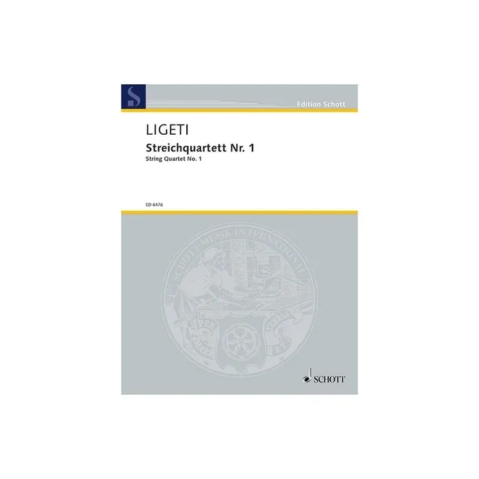 Ligeti, György – String Quartet No. 1