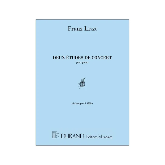 Liszt, Franz – 2 Etudes De Concert Piano (Dans Les Bois-Ronde