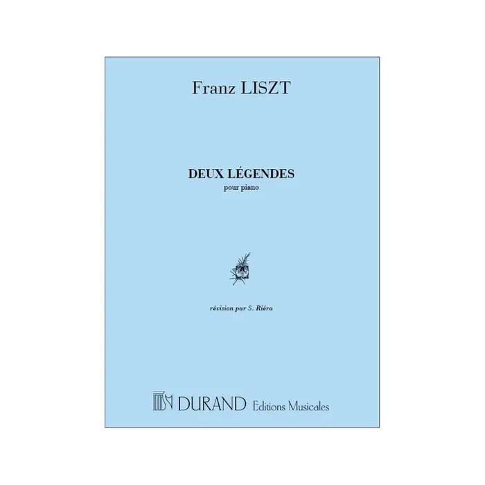 Liszt, Franz – 2 Legendes Piano