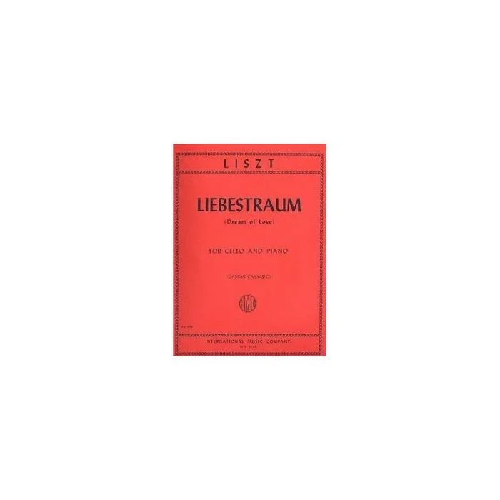 Liszt, Franz – LIEBESTRAUM Vc Pft