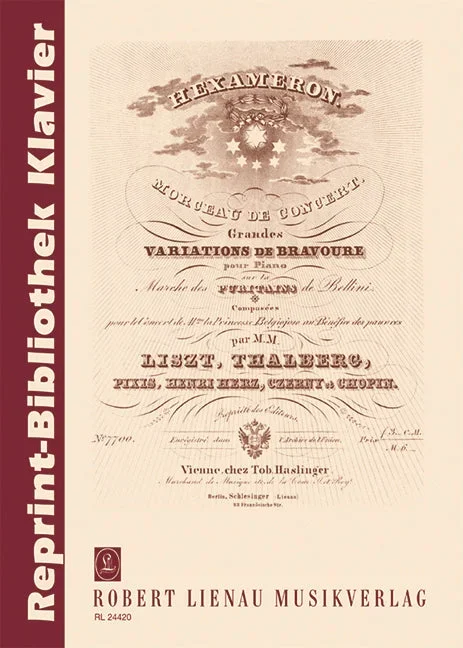 Liszt: Hexameron (Variations on a theme by Bellini)