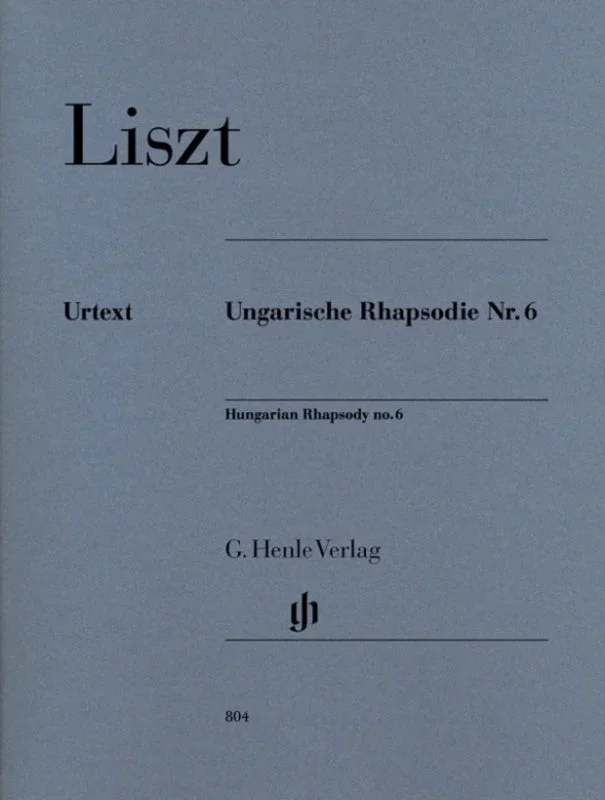 Liszt: Hungarian Rhapsody No 6 Piano Solo