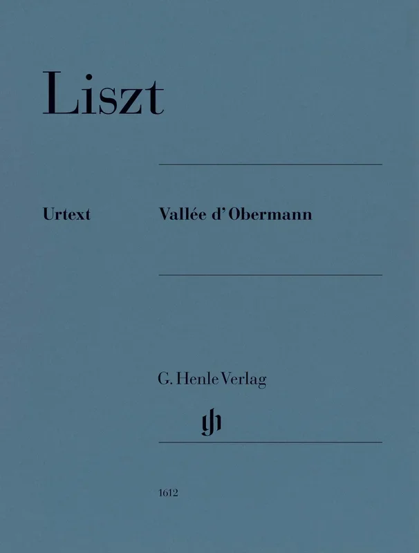 Liszt: Vallée d’Obermann for Piano Solo
