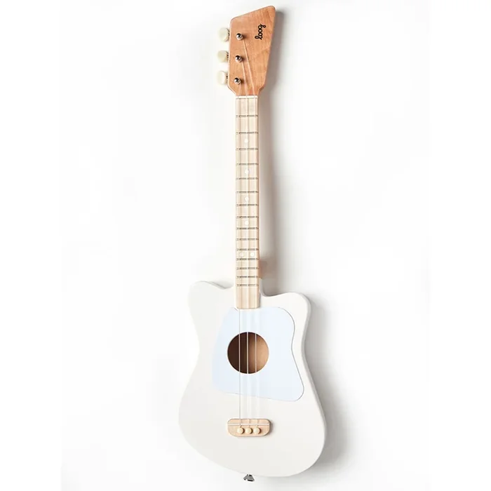 Loog Mini Children’s Acoustic Guitar in White