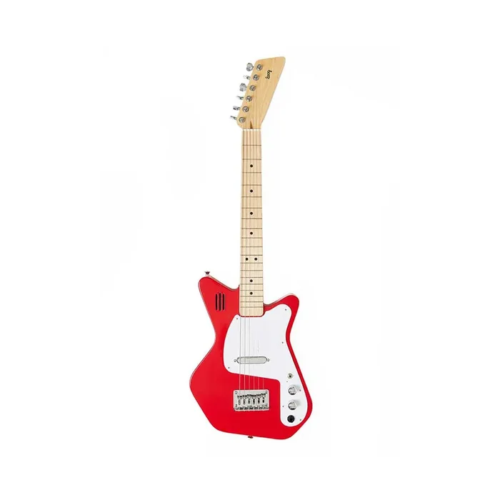 Loog Pro VI Children’s Electric Guitar in Red