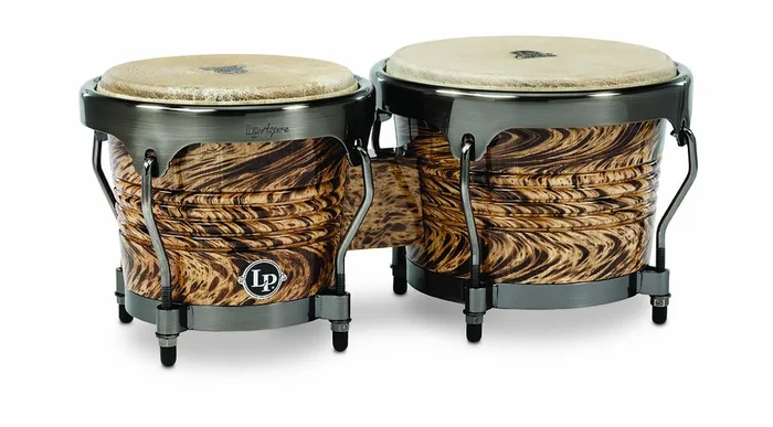 LP Aspire Bongo Set Havana Cafe with Brushed Nickel Hardware