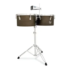 LP Latin Percussion M258 Matador Series 14 ” and 15 ” Barrio Deep Shell Timbale Set