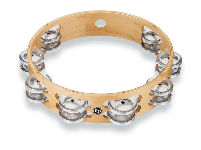 LP Pro 10″ Double Row Tambourine – Aluminum