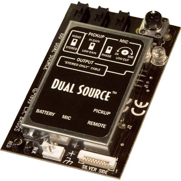 LR Baggs DSELE Dual Source Mixing Acoustic Guitar Pickup & Mic System