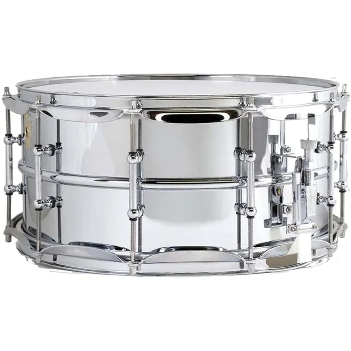 Ludwig 6.5×14 Supraphonic Chrome Smooth Shell Snare Drum w/ Tube Lugs
