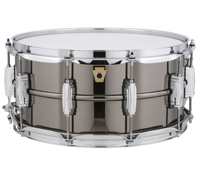 Ludwig Black Beauty 14 ” x 6.5 ” Snare Drum (Smooth Shell, Imperial Lugs)