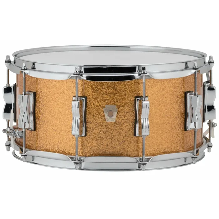 Ludwig Classic Maple 6.5×14 Snare Drum – Gold Sparkle