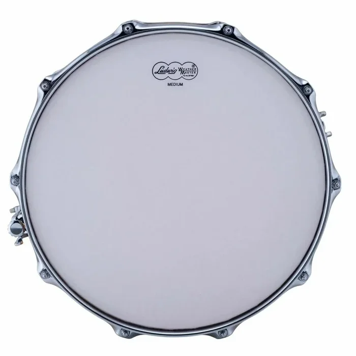 Ludwig Copper Phonic Snare Drum 6.5×14 Hammered Shell with Tube Lugs