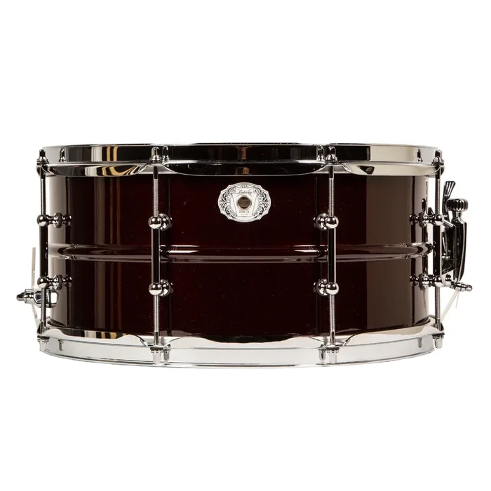 Ludwig Limited Edition 8×14 Brass Snare Drum, Stealth Matte Black
