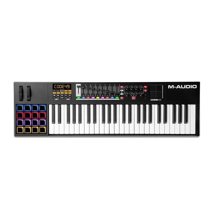 M-Audio Code 49 USB Key Controller Pads Pots Faders