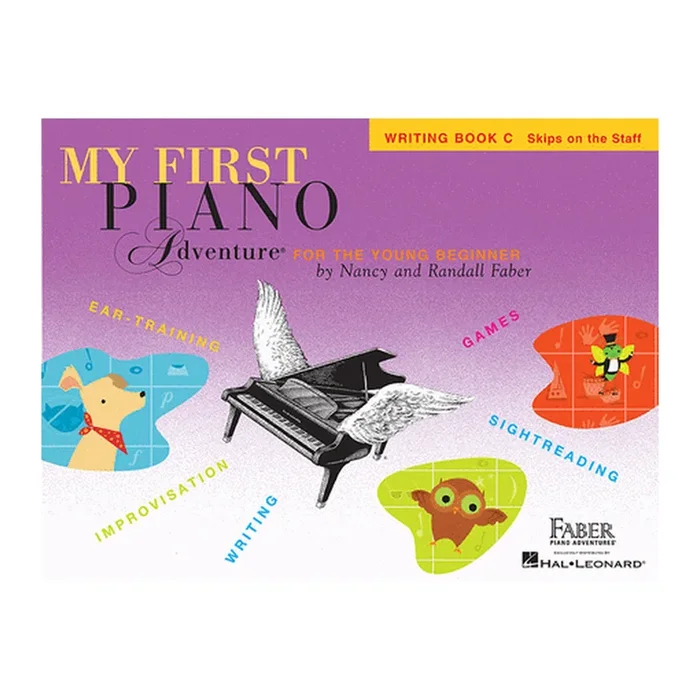 Ma première aventure au piano – Cahier d’écriture C