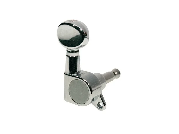 Machine heads for 12-string guitar, die cast, chrome