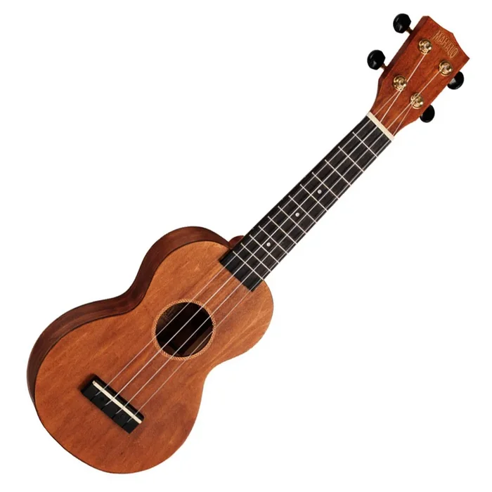 Mahalo Slimline Series Soprano Ukulele in Transparent Brown w/Bag – MS1TBR