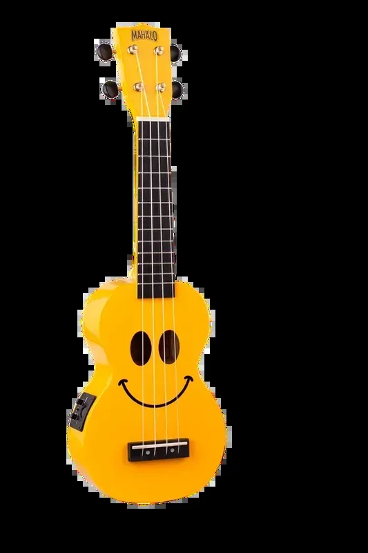Mahalo Smile Face Soprano Ukulele – Model U-SMILE-VTYW