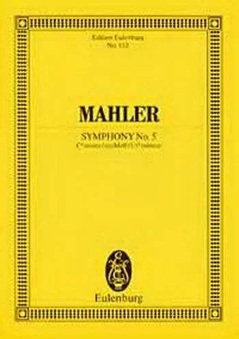 Mahler : Symphony No.5: Miniature Score