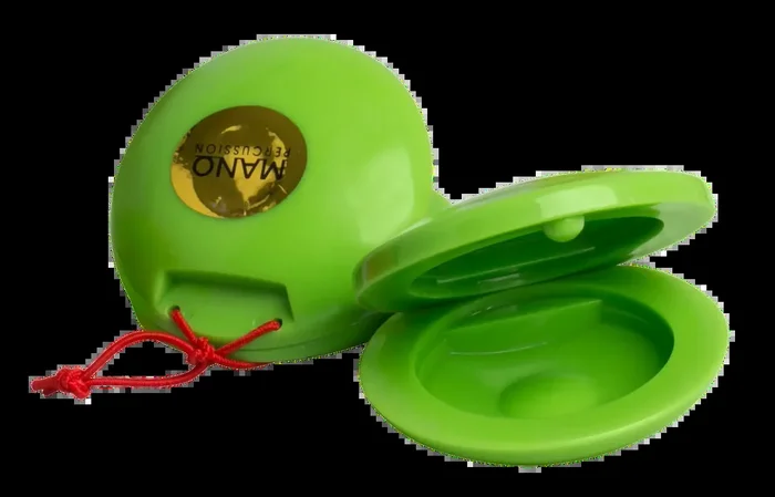 Mano Percussion Finger Castanets – Green