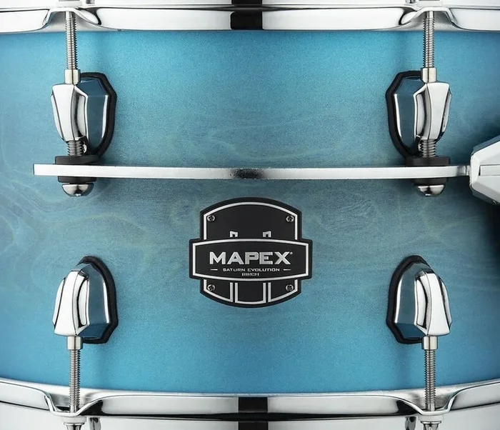 Mapex Saturn Evolution 10 ” x 7 ” Tom in Exotic Azure Burst w/ Tom Mount