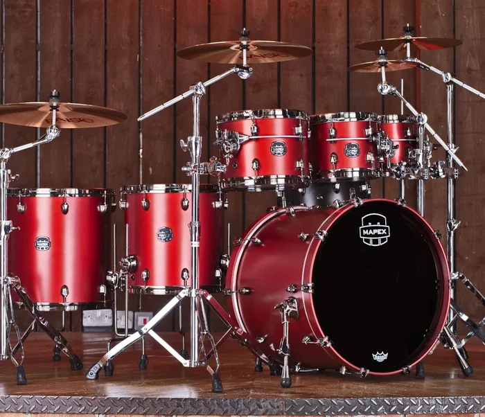 Mapex Saturn Evolution 6 Piece Shell Pack in Tuscan Red