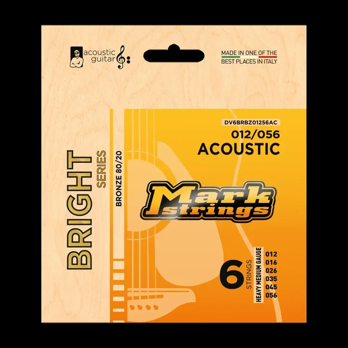 Markbass Bright Series 80/20 Bronze 12/56 Acoustic Guitar Set