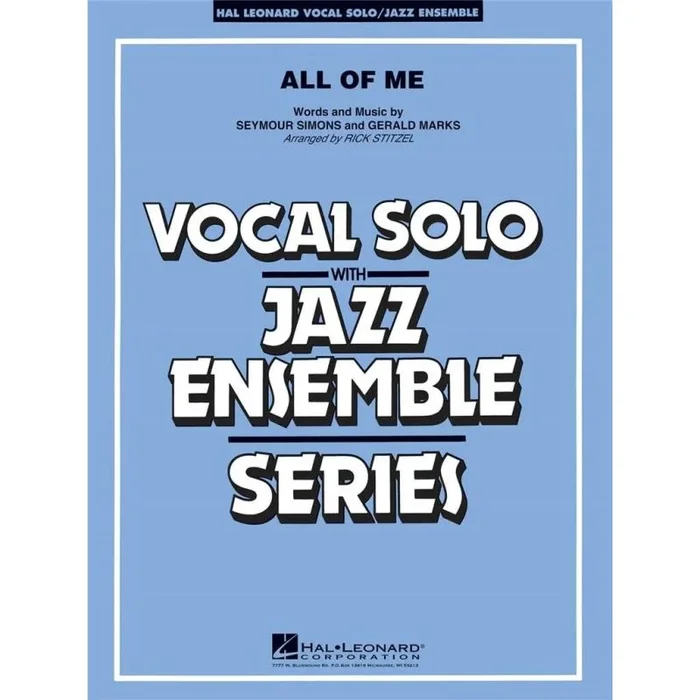 Marks, Gerald – All of Me (Key of F)