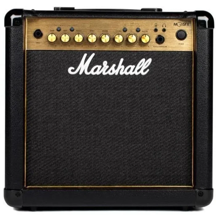 Marshall MG15GR 1×8″ 15-watt Guitar Combo Amp with Reverb