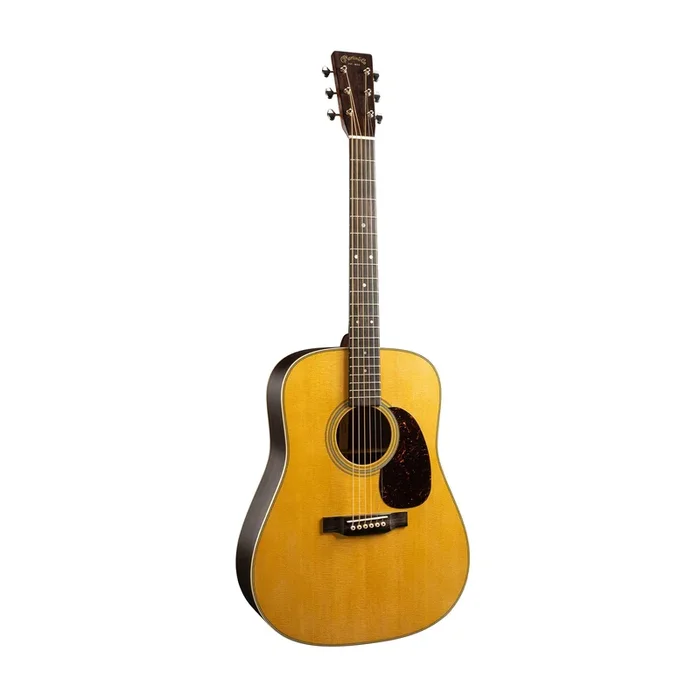 Martin D-28 Satin Standard Series Acoustic Guitar – Satin Natural With Aging Toner