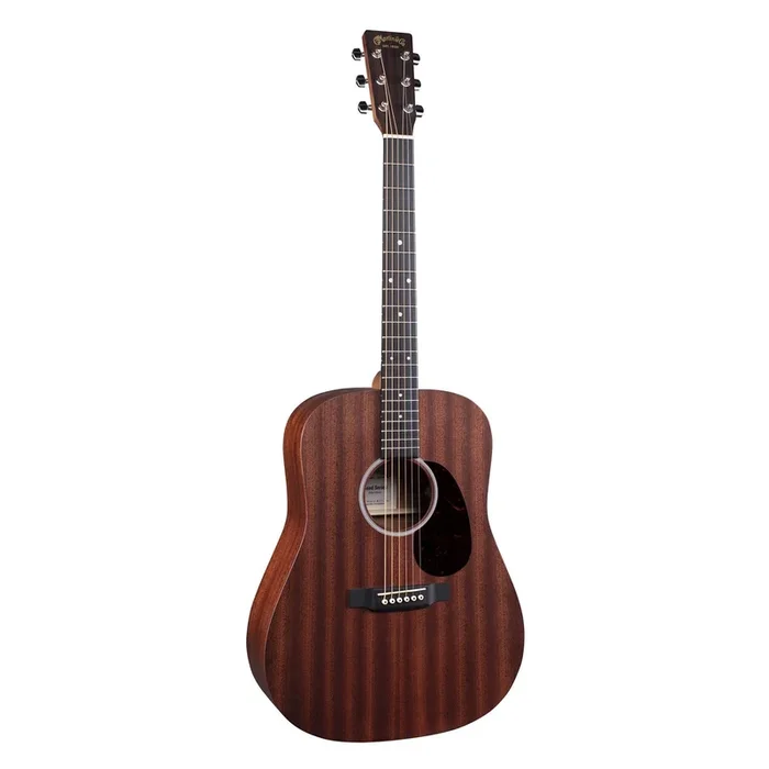 Martin Road Series D-10E Dreadnought Acoustic Guitar with Pickup – Sapele Satin