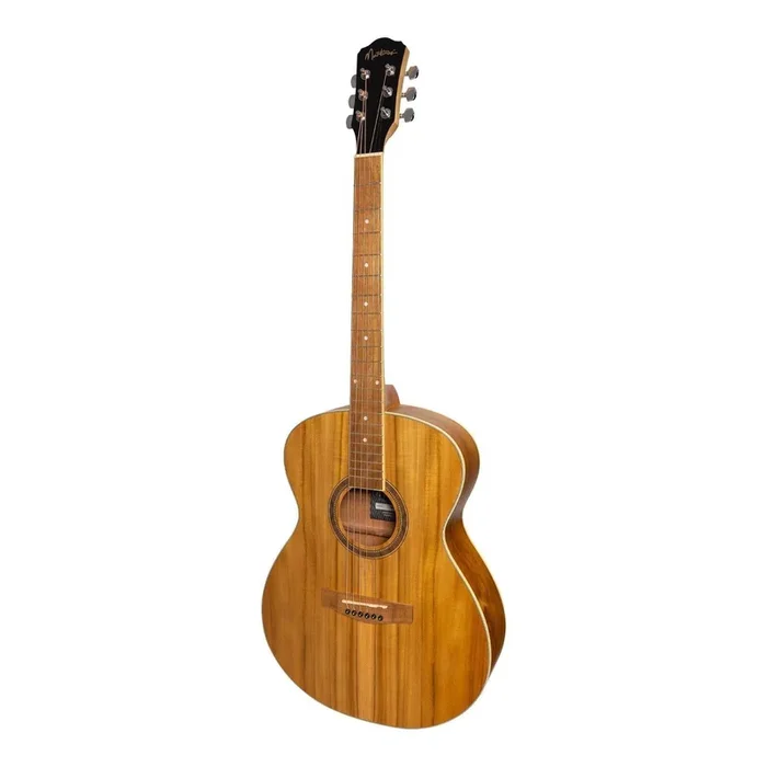 Martinez ’41 Series’ Folk Size Acoustic Guitar with Built-in Tuner (Jati-Teakwood)