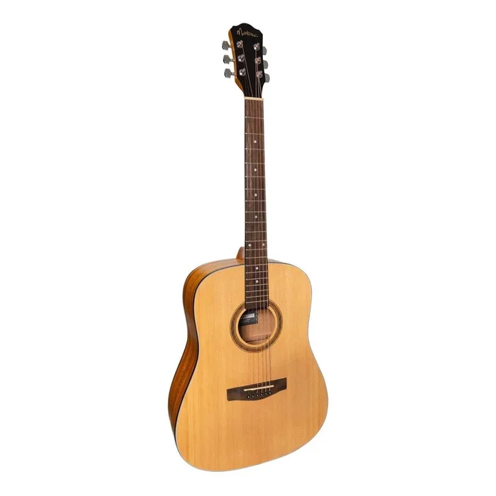 Martinez ’41 Series’ Left Handed Dreadnought Acoustic Guitar (Spruce/Koa)