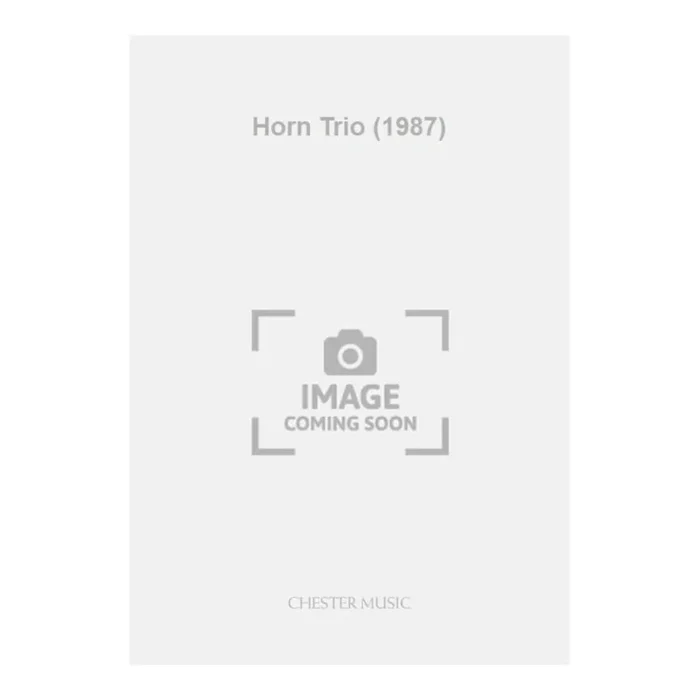 Mason, Benedict – Horn Trio (1987)