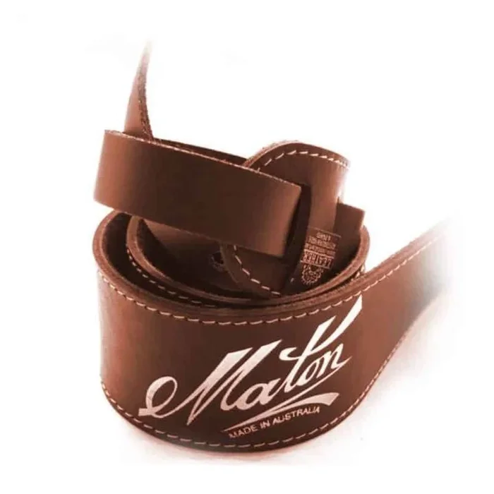 Maton 2.5 Inch Deluxe Guitar Strap – Brown
