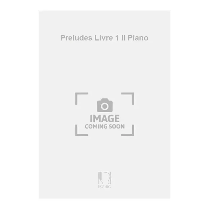 Maurat, Edmond – Preludes Livre 1 II Piano