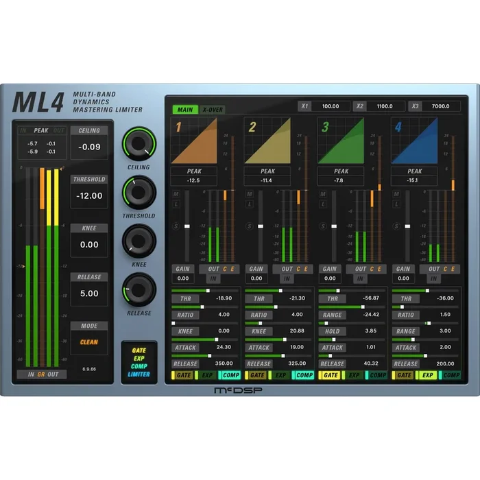 McDSP ML4000 High Resolution Limiter HD