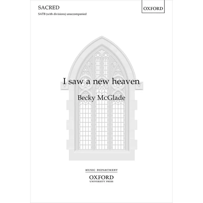 McGlade, Becky – I saw a new heaven