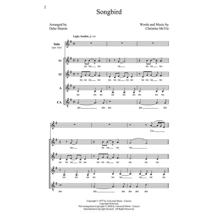 McVie, Christine – Songbird