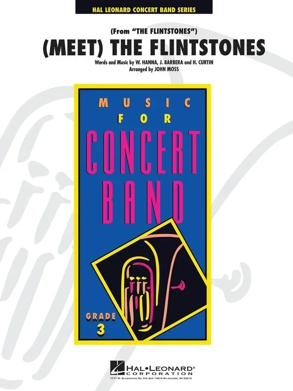 Meet The Flinstones Youth Band3 (Music Score/Parts)