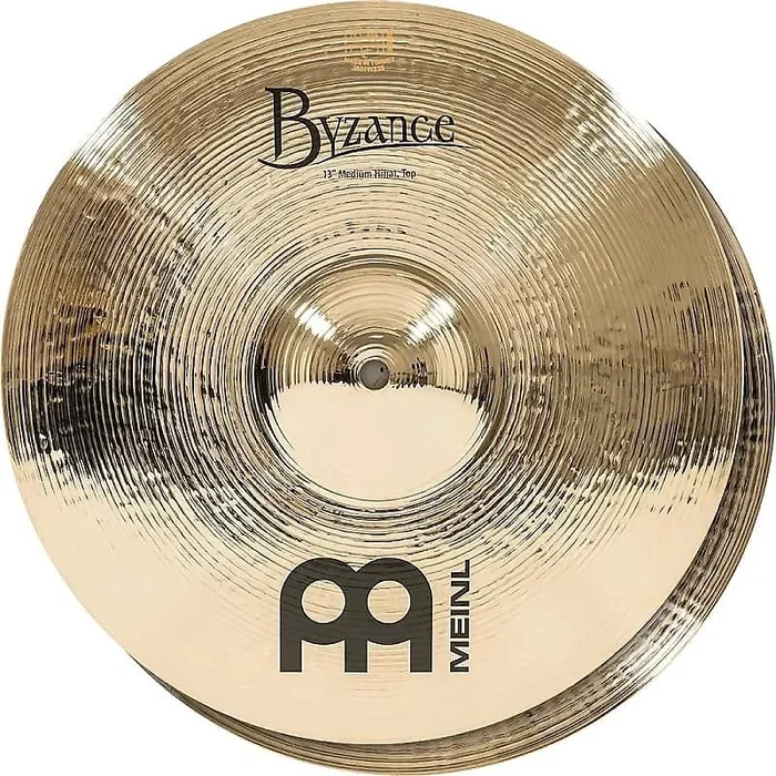 Meinl Byzance Brilliant B13MH-B 13 ” Medium Hi Hat Pair
