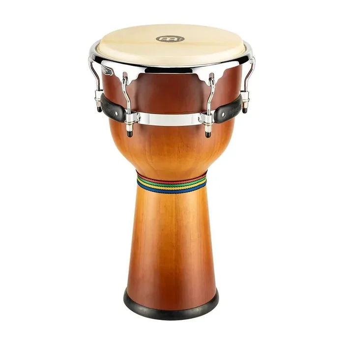 Meinl DJW3GAB-M 12in Floatune Series Wood Djembe in Gold Amber Sunburst