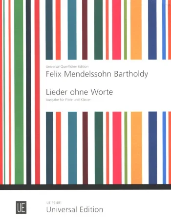Mendelssohn : Songs Without Words Flute & Piano (Universal)